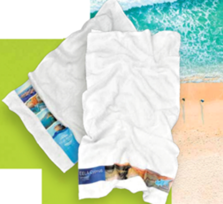 Velour Beach Towel – Custom Digital Towels