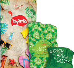 Full Color Edge-2-Edge Beach Towels