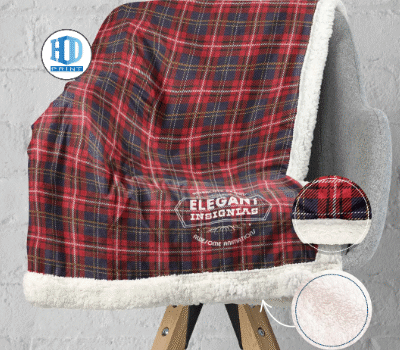 Sherpa Fleece Full Color Blankets