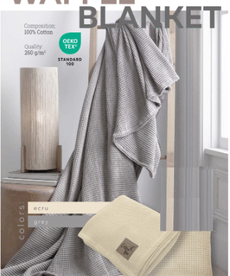 Waffle-blanket
