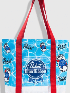 MESH BOTTOM BEACH TOTE