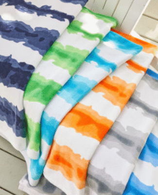 THE COLOR STREAK CABANA BEACH TOWEL